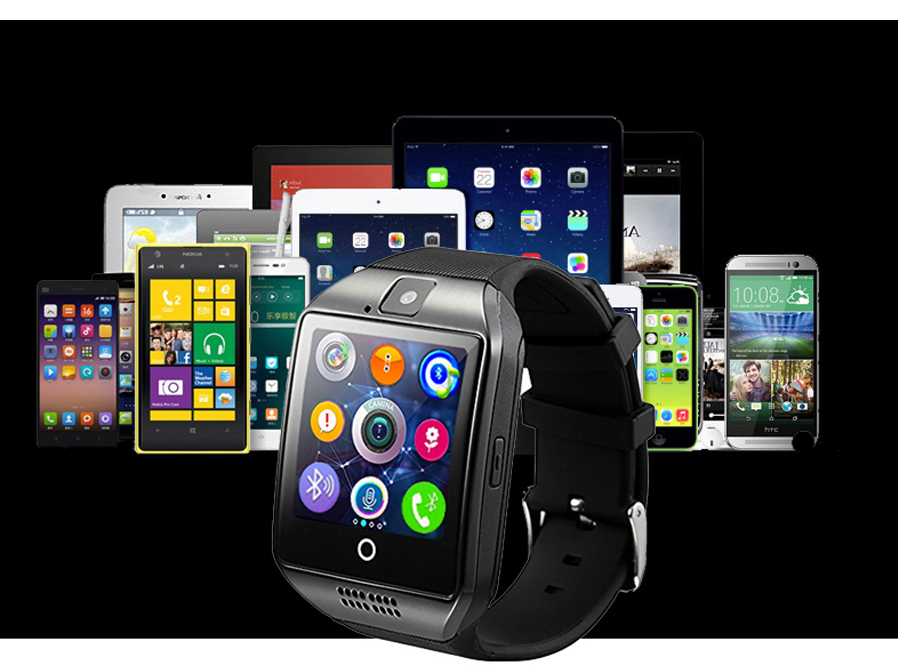 Q18 MTK6261D Smart Watch With Facebook and WhatsApp App