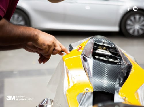 حماية هيكل الدراجة النارية