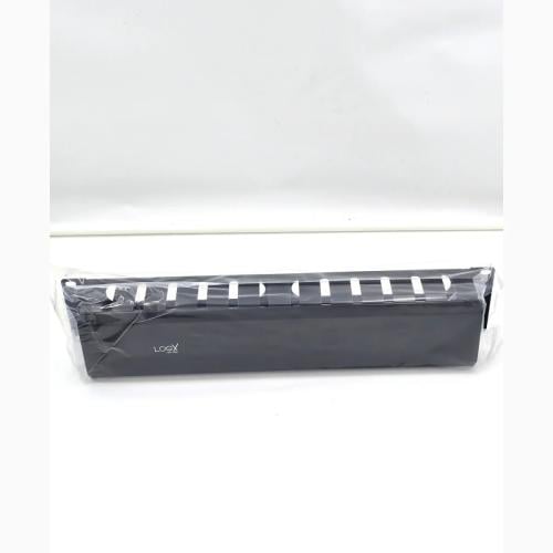 لوجكس منظم كيابل معدني 1U مقاس 19 بوصة - كود LXCPCMNM1