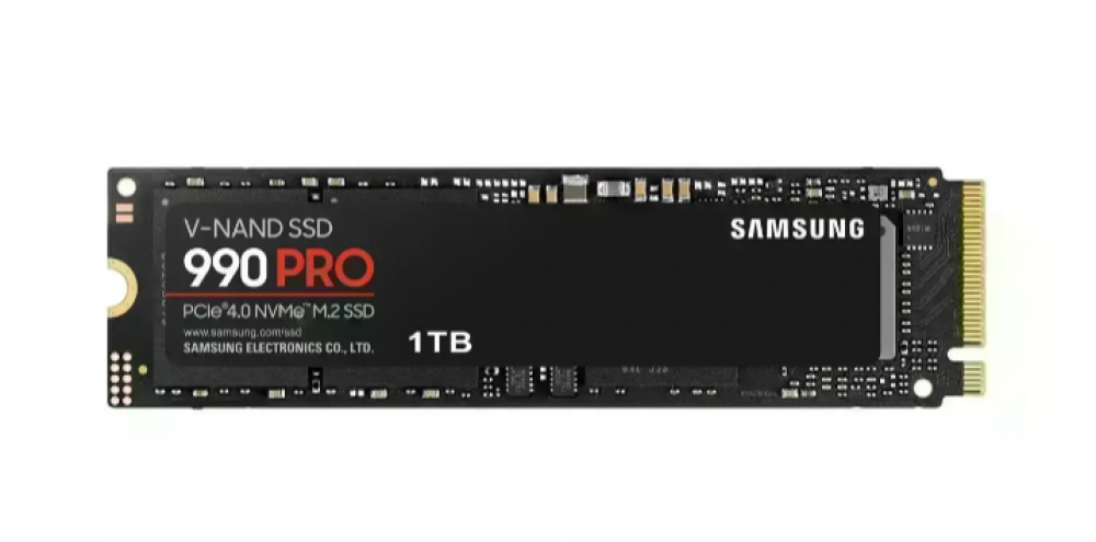 Samsung 990 Pro 1 TB M.2-2280 PCIe 4.0 X4 NVME Solid State Drive