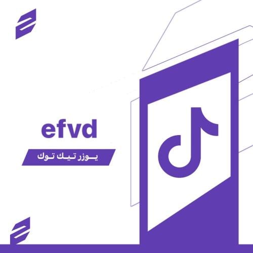 TikTok User : @efvd