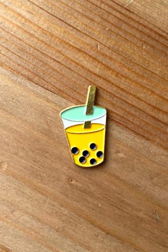 ملصق مشروب البوبا