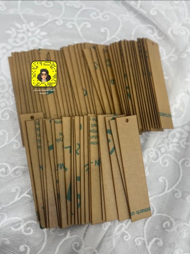 فواصل اكريلك 12حبه شفاف