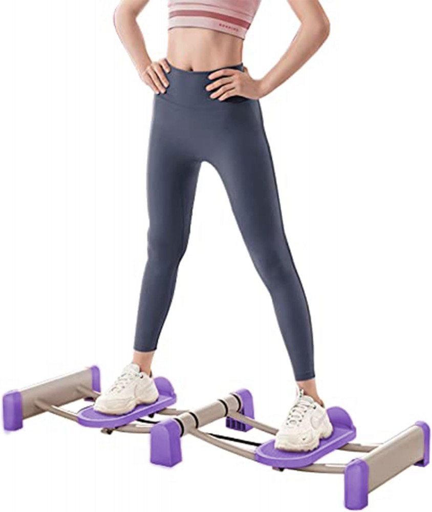 Folding Leg Exercise Equipment, Pelvic Muscle Hip Trainer Inner Thigh  Exerciser Home Gym Machine for Women Purple 