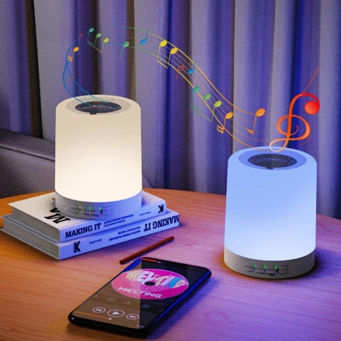 Smart bluetooth hot sale speaker lamp