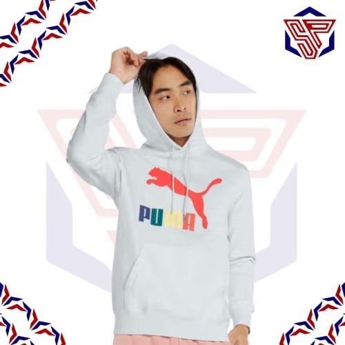 PUMA Essential Hoodie White