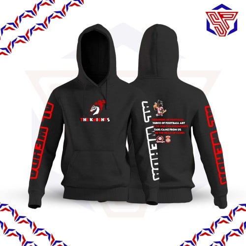 The Knights Hoodie أسود