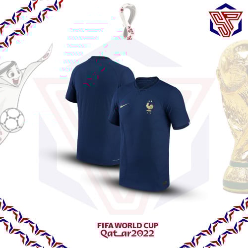تيشيرت المنتخب الفرنسي الأساسي 2022 (فئة اللاعبين)