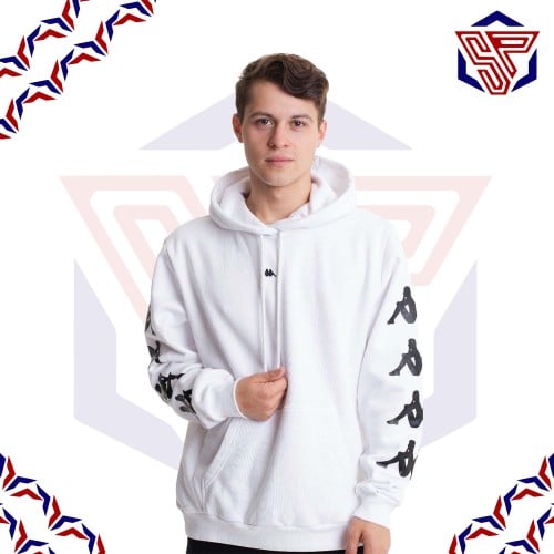 Kappa - Hasti Hoodie White