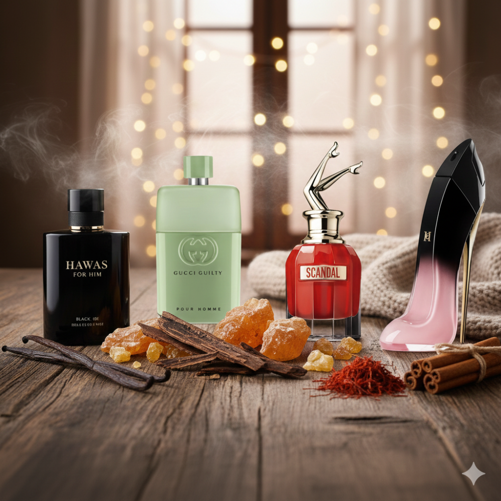 مكونات العطور الشتوية