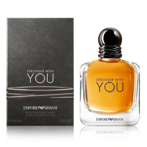 عطر سترونجر وذ يو ارماني او دو تواليت رجالي 100مل