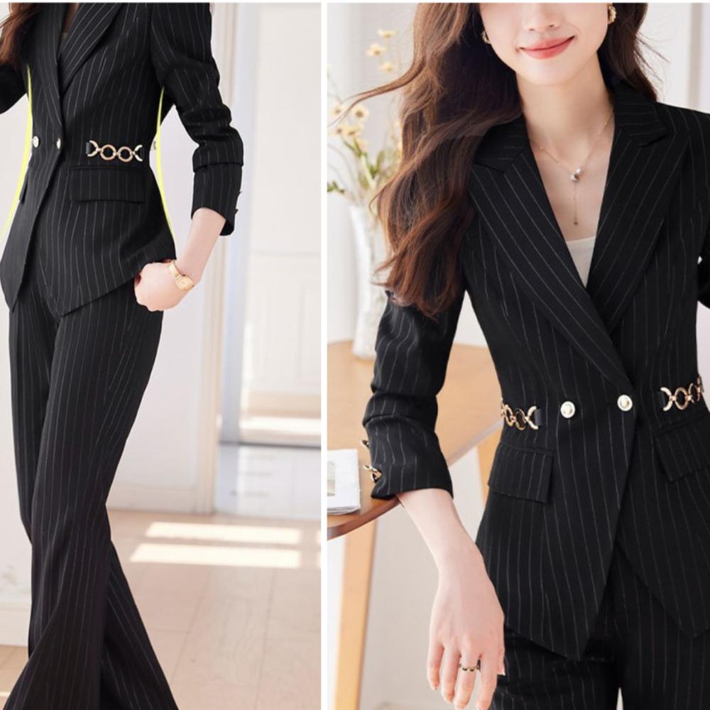 بدلة رسمية نسائية سوداء من قطعتين من فيري نايس