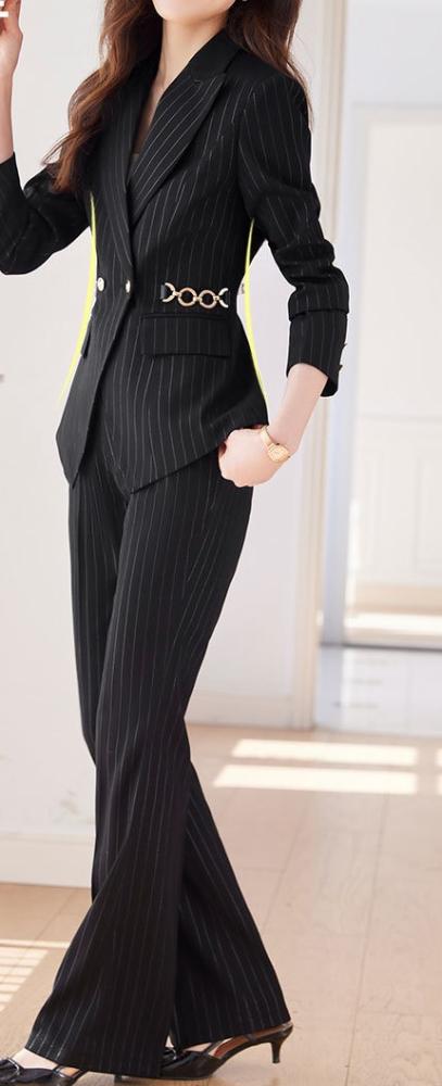 بدلة رسمية نسائية سوداء من قطعتين من فيري نايس