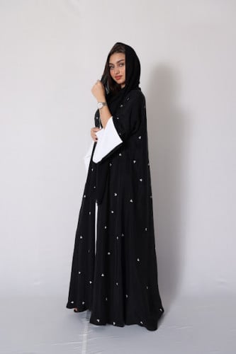 عبايه حرير مغسول 108#