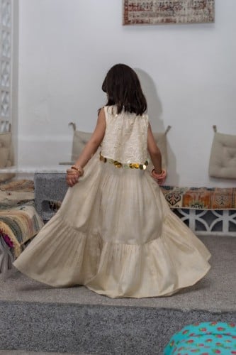 جلابيه كلوش كسرات 107#