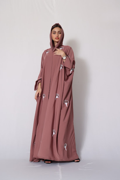 عبايه كريب 107#