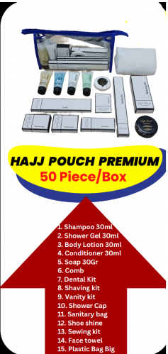 HAJJ POUCH PREMIUM مستلزمات حج