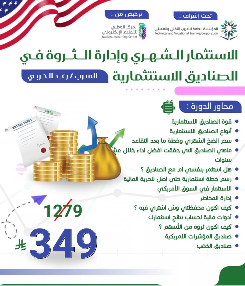 الاستثمار الشهري وادارة الثروة في الصناديق الاستثمارية