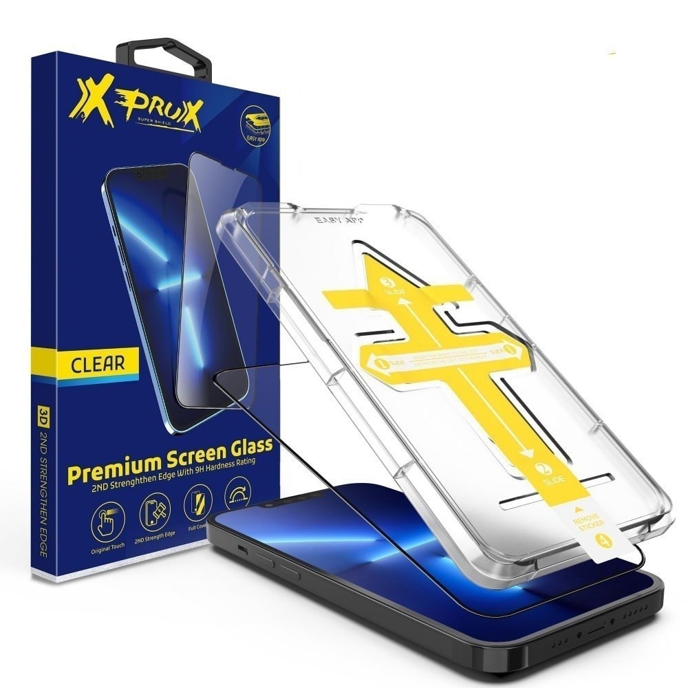 حماية ايفون 11 أو XR شفاف X-prux الالماني
