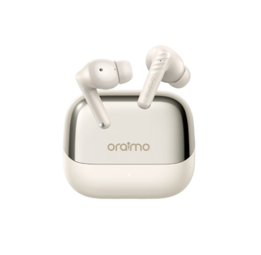 سماعات أذن لاسلكية بتقنية البلوتوث 5.4 من اورايمو - ذهبي فاتح
