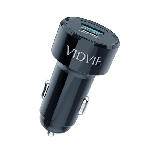 فيدفي شاحن سيارة سريع 20واط بمنفذين PD & QC