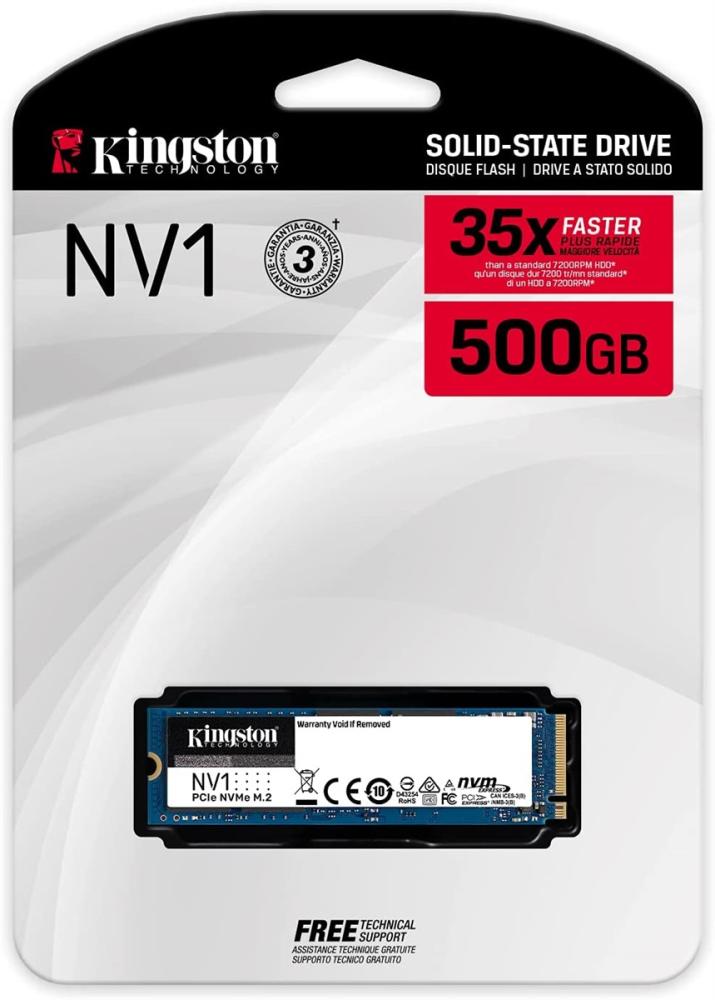 Kingston 500GB NVMe SSD | DARAT | دارات - DARAT