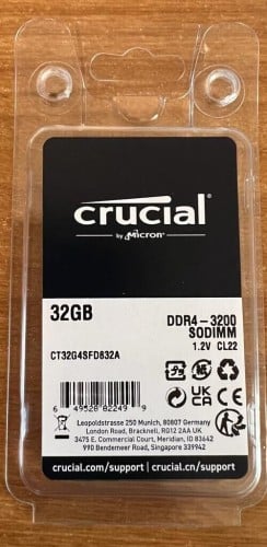 رامات-كروشال-LAPTOP-RAM-32GB-DDR4-3200MHZ-SODIMM-C...