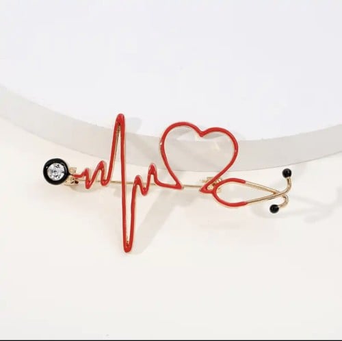 Stethoscope Pin