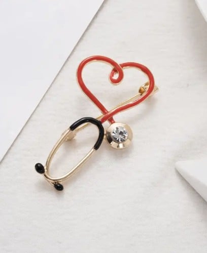 Stethoscope Pin