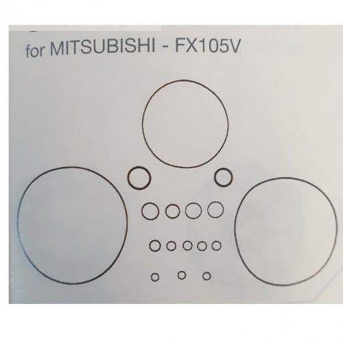 #10643A اصلاح كمبروسر متسوبيشي / O-RING KIT MIT COMP. FX105V