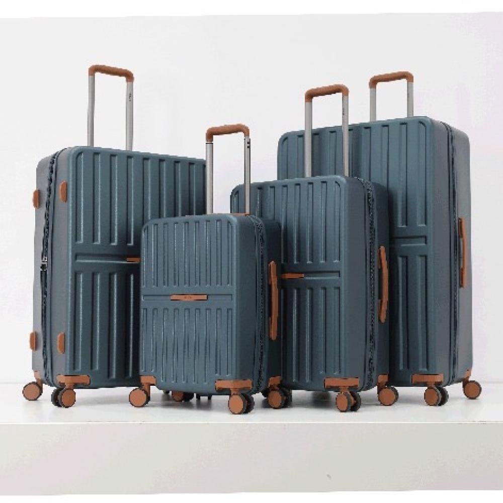 Luxury 4-piece travel bags Beautiful blue color Akyat For luggage