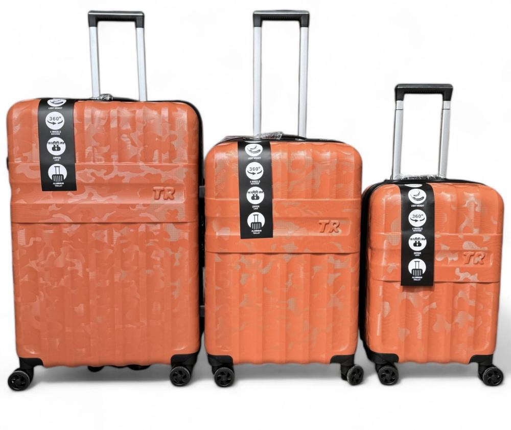 Elegant Orange Travel Bag Set Akyat Bags Akyat For luggage