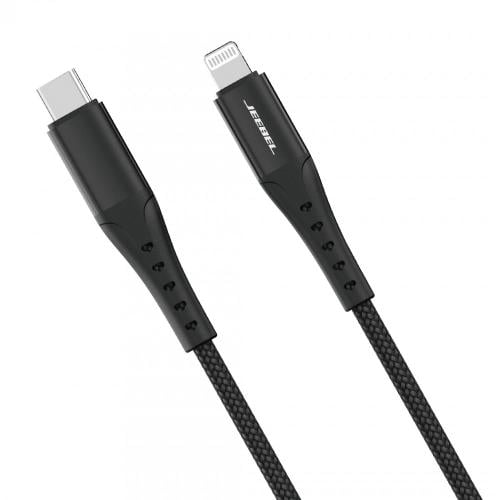 كابل PD-LIGHTNING قماش من JEBEEL بطول 2M - 1M