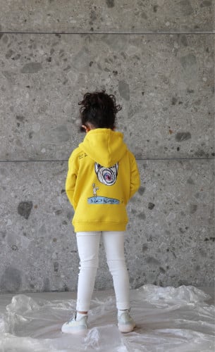 404 Yellow Hoodie - Kids | هودي أصفر - أطفال