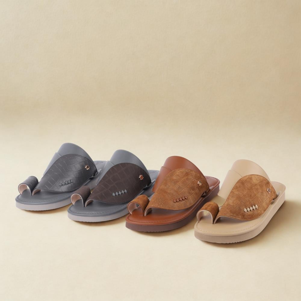 حذاء سعودي مودرن نقشة التمساح 4th Collection