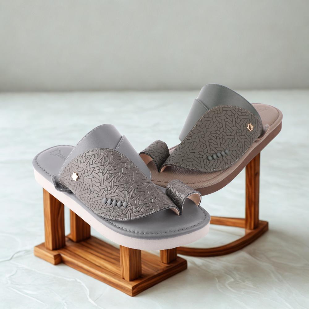 حذاء سعودي مودرن جلد مجدول 3rd Collection