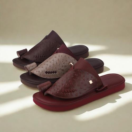 حذاء سعودي مودرن نقشة نعام 6th Collection