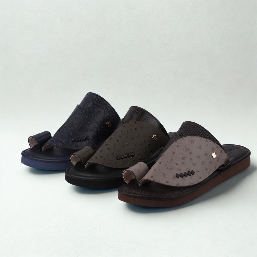 حذاء سعودي مودرن نقشة نعام 6th Collection