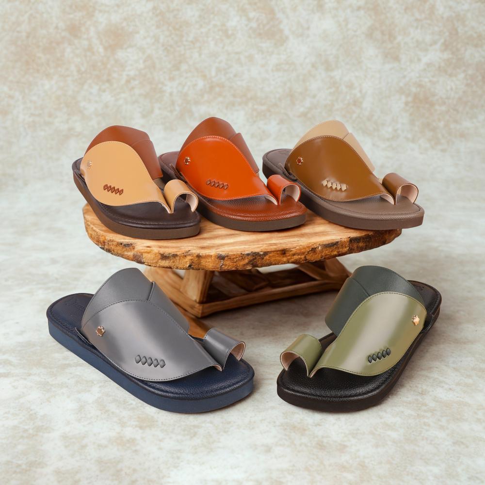 حذاء سعودي كاجول جلد البقر  3rd Collection MIX Style