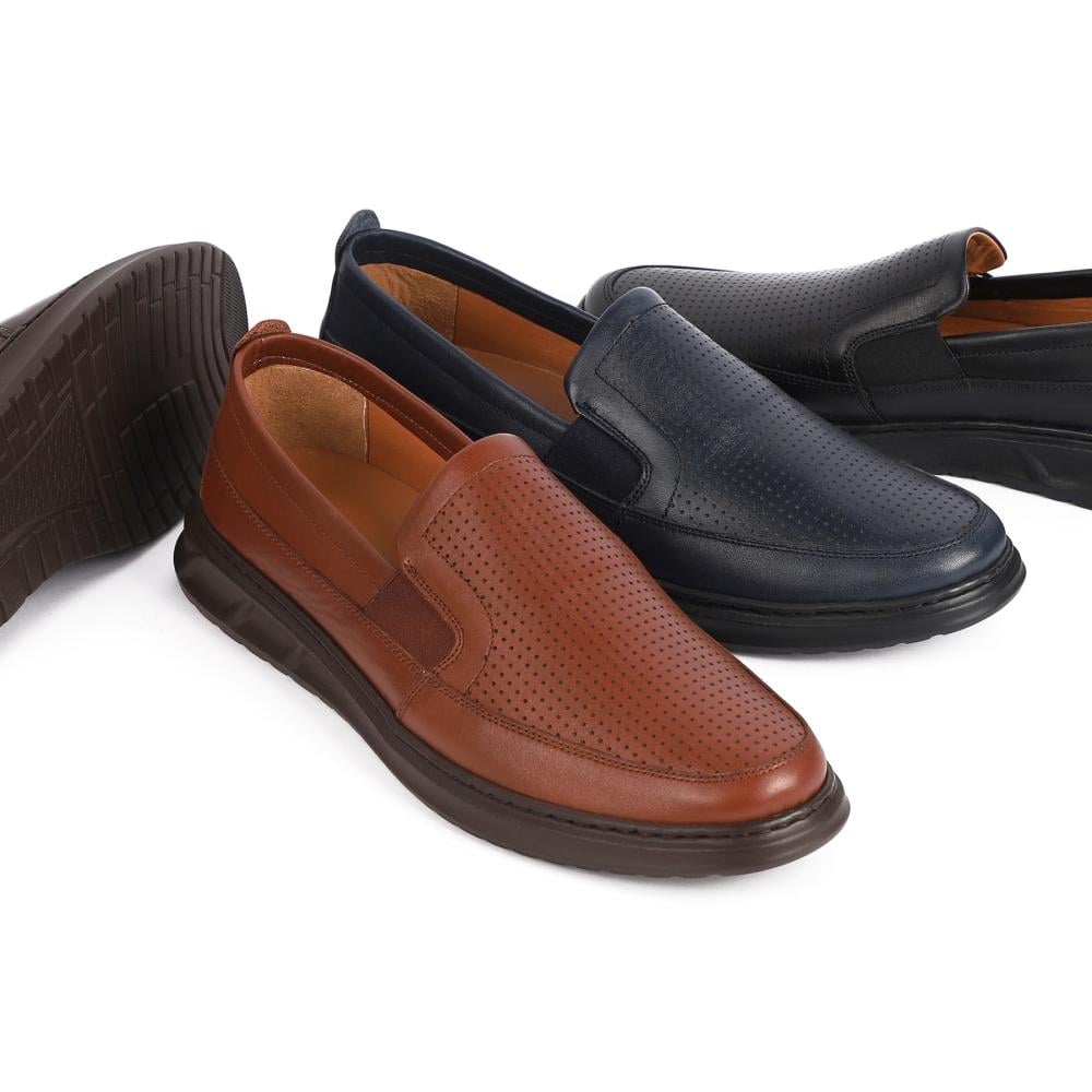 حذاء مودرن Comfort فلات جلد بقر طبيعي (W385)