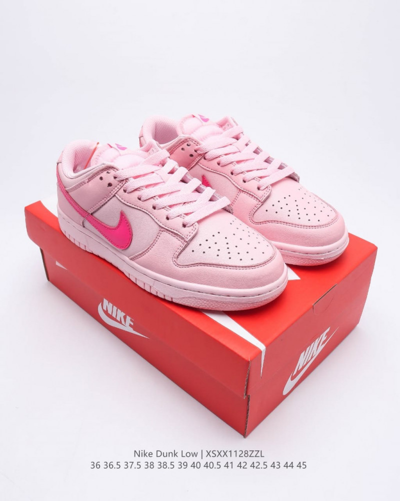 nike dunk low ps triple pink