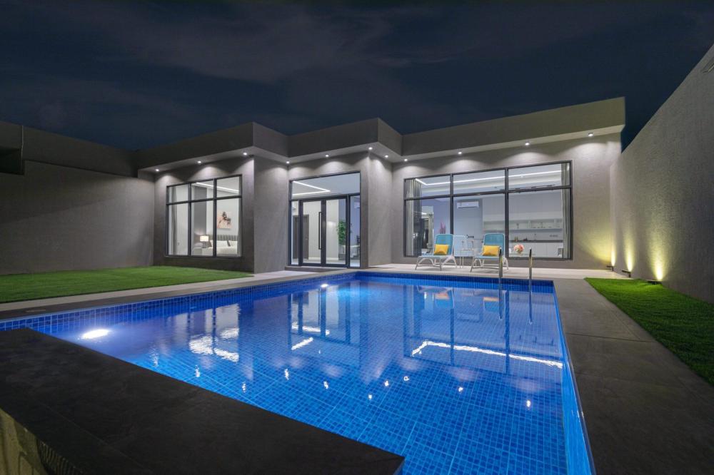 شاليه العرسان رياض ڤيو | أفضل شاليه بجاكوزي الرياض