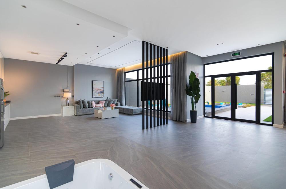 شاليه العرسان رياض ڤيو | أفضل شاليه بجاكوزي الرياض