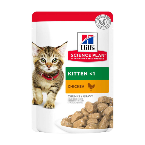 Hill's طعام رطب للقطط الصغيرة والحوامل والمرضعة با...