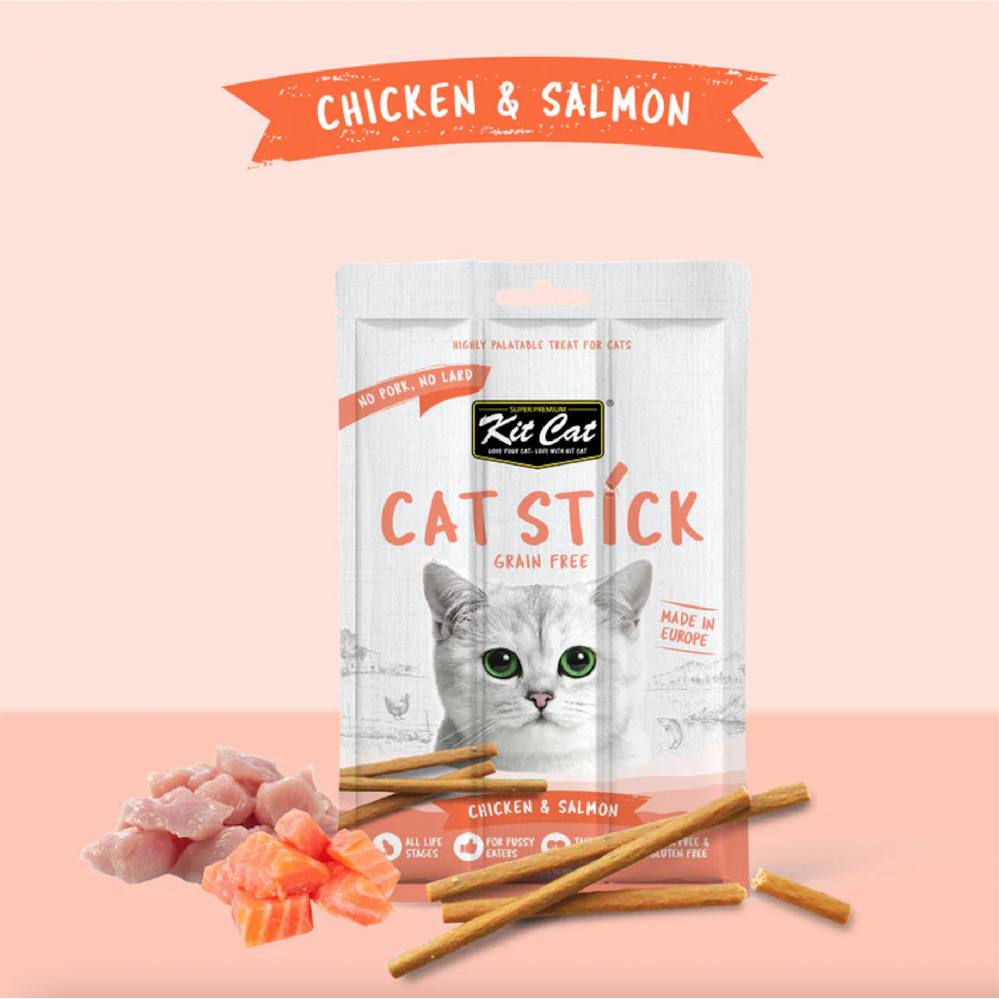 Cat treat outlet sticks