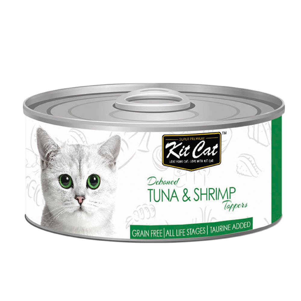 Kit Kat wet cat food with tuna and shrimp 80 grams