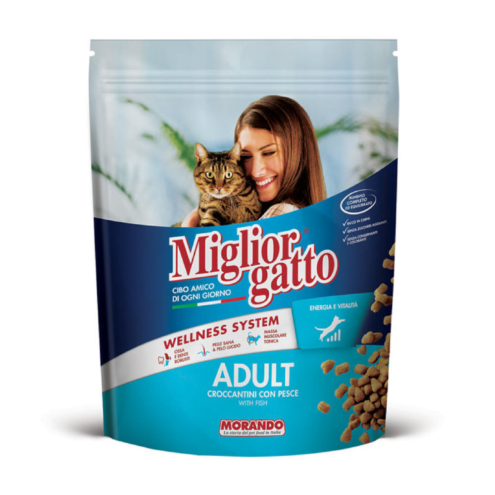 Morando dry cat food with fish 400 grams