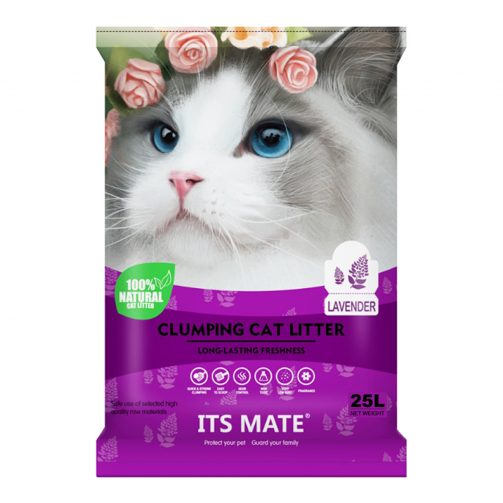 It's Mate Clumping Sand, Lavender Scent, 25 L