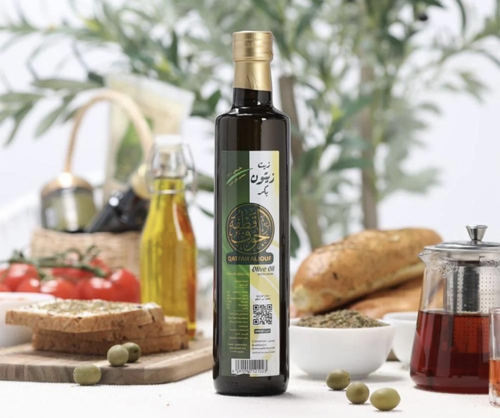 زجاجة نصف لتر 500 مل زيت زيتون بكر