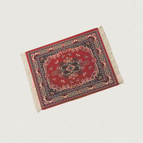 Mini Woven Rug Mat Mousepad
